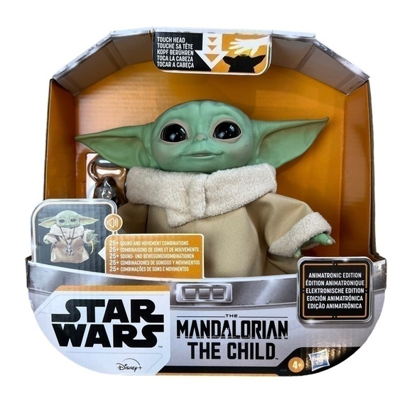Star Wars The Mandalorian The Child Animatronic Edition Disney Moves Sound Toy - Picture 1 of 6